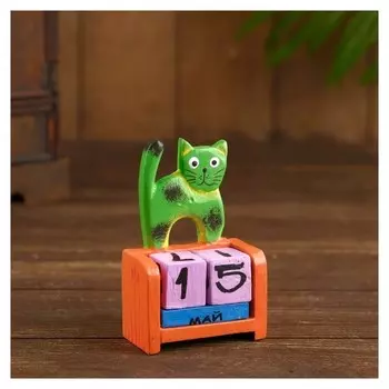 Настольный календарь "Котик" 7х4х11 см