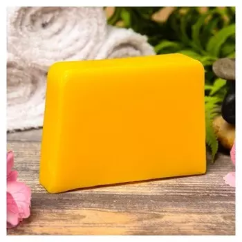 Натуральное мыло для бани и сауны "Пчелиный воск" 100гр