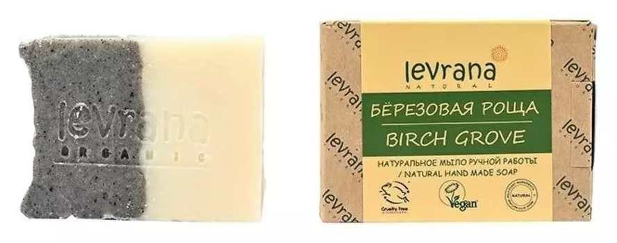 Натуральное мыло ручной работы Березовая роща