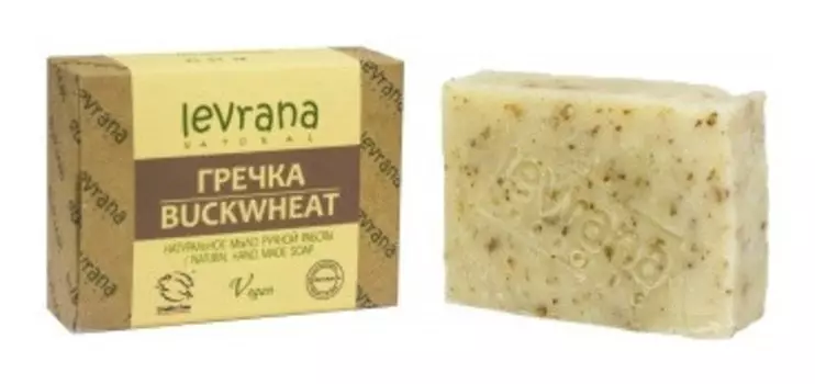 Натуральное мыло ручной работы Гречка