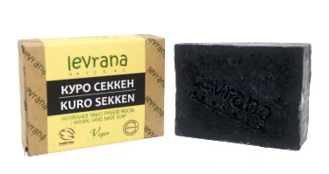 Натуральное мыло ручной работы "Куро Секкен"