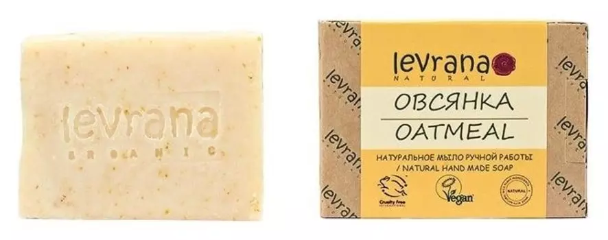 Натуральное мыло ручной работы Овсянка