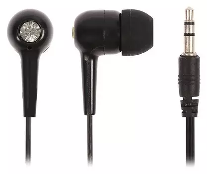 Наушники Luazon "Брилиант", вакуумные, чёрные