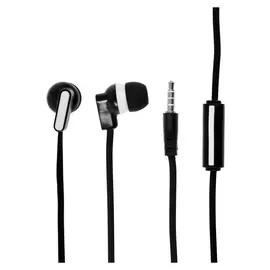 Наушники Luazon Lv-143, вакуумные, микрофон, плоский провод, кнопка ответа