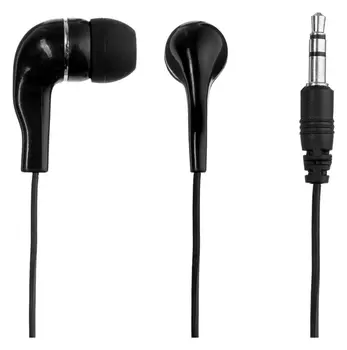 Наушники Luazon W-17, вакуумные, чёрные