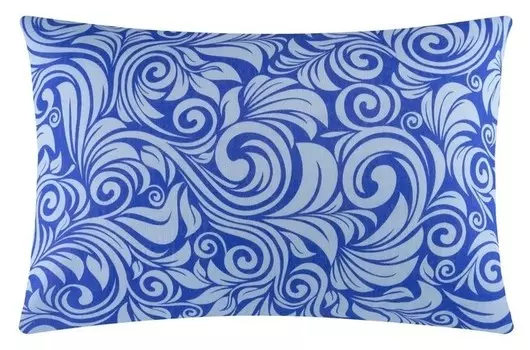 Наволочка экономь и Я 50х70 «Нежность» цвет синий