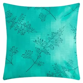 Наволочка экономь и Я 70х70 «Ботаника» цвет мятный, 120 гр/м2,100%хлопок,бязь