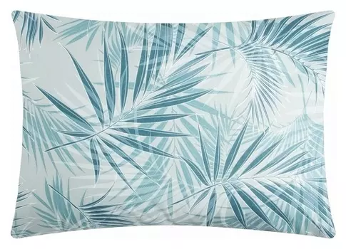 Наволочка экономь и Я "Тропикана" цв.серый, 50*70, 100%хлопок, бязь120 гр/м2