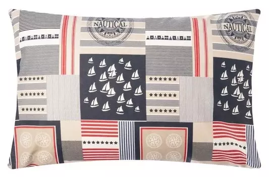 Наволочка этель 50*70см "Капитан", 100% хлопок,бязь,125 г/м²