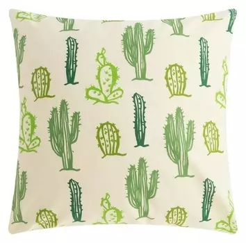 Наволочка этель «Кактусы» 70х70 ± 3 см