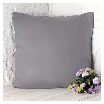 Наволочка «Цвет эмоций», цв.серый, 50х70 см