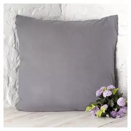 Наволочка цвет эмоций, цв.серый, 70х70 см