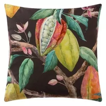 Наволочка декоративная этель "Фрукты" 40 х 40 см, 100% п/э