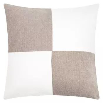 Наволочка декоративная этель геометрия цвет серый/белый 45 х 45 см, 100% п/э