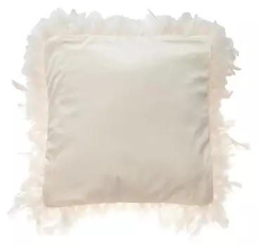 Наволочка декоративная этель «Роскошь», цвет молочный, размер 40х40 см