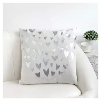 Наволочка декоративная этель «Сердечки» 43х43 см