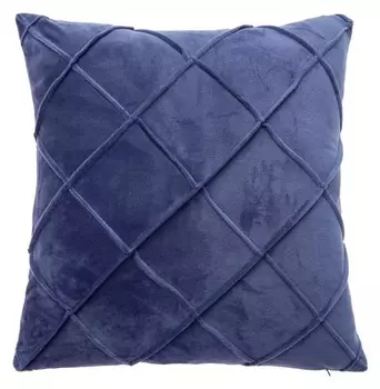 Наволочка декоративная этель «Соло» цвет синий, размер 45х45 см