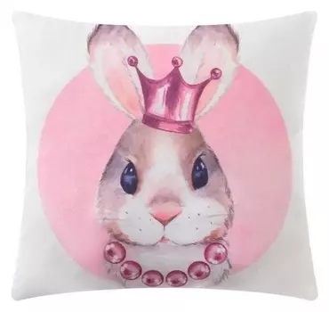 Наволочка декоративная крошка Я "Принцесса" 40 х 40 см, 100% п/э