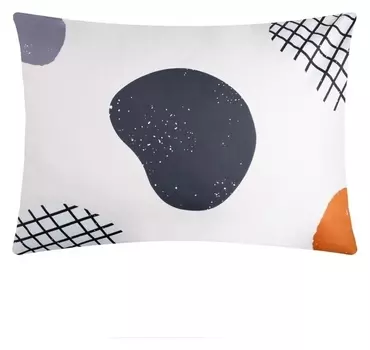 Наволочка Lovelife "Бежевый модерн", 50*70см, 100%хлопок,сатин,125г/м²