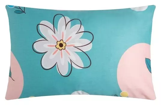 Наволочка Lovelife "Цветы" 50*70см, 100% хлопок, сатин, 125г/м²