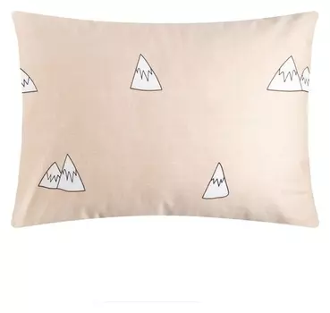 Наволочка Lovelife "Горы" 50*70см, 100% хлопок, сатин, 125г/м²