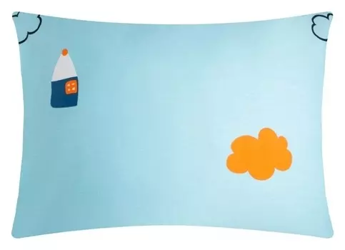 Наволочка Lovelife "Облака" 50*70см, 100% хлопок, сатин, 125г/м²