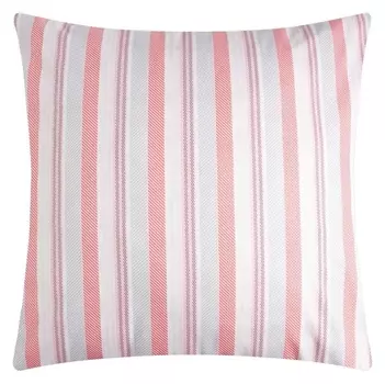 Наволочка Lovelife «Полоса» 70*70 см, цвет розовый, 100% хлопок, сатин, 125г/м²