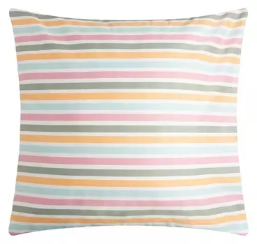 Наволочка Lovelife «Радужная полоса» 70х70 см, 100% хлопок, сатин, 125г/м²