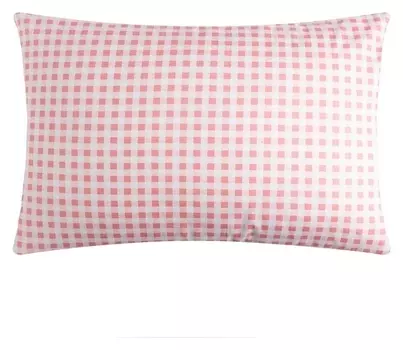 Наволочка Lovelife "Розовая клетка" 50*70 см, 125 г/м2, сатин, 100 % хлопок