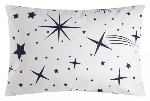 Наволочка Lovelife "Звёзды" 50*70 см, 100% хлопок, поплин, 125 г/м²