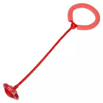 Нейроскакалка 62 х 16 х 10 см, световая, цвет красный