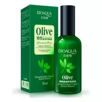 Несмываемое масло-флюид для волос с экстрактом оливы