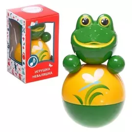 Неваляшка «Лягушонок», в художественной упаковке, звук