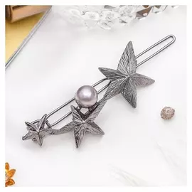 Невидимка для волос "Три звезды" 6 см