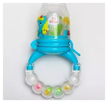 Ниблер для прикорма Слоник, с силиконовой сеточкой, р-р сеточки М