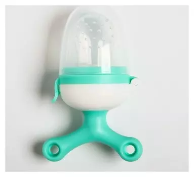 Ниблер с силиконовой сеточкой, вращающийся поршень, цвет зеленый