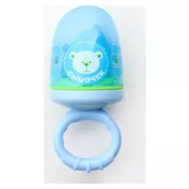 Ниблер с текстильной сеточкой «Сыночек», цвет голубой