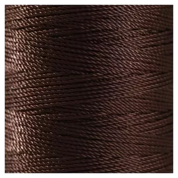 Нитки обувные, 1000d/3, 183 м, цвет тёмно-коричневый