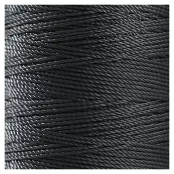 Нитки обувные, 1000d/3, 183 м, цвет тёмно-серый