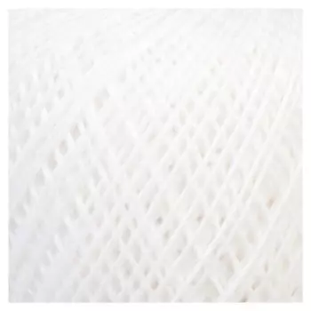 Нитки вязальные "Флокс" 150м/25гр 100% хлопок немерсеризованный цвет 0101