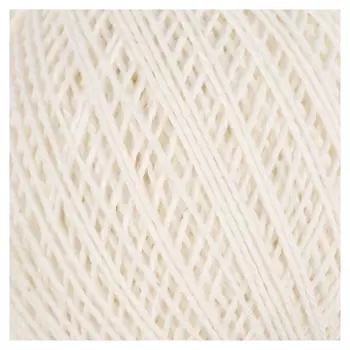 Нитки вязальные "Пион" 200м/50гр 70% хлопок, 30% вискоза цвет 0102