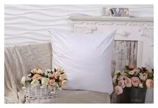 Нижняя наволочка 70х70см на молнии соренто, тик 90г/м, пэ70%,хл30%