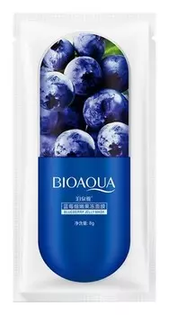 Ночная увлажняющая гель-маска для лица с экстрактом черники