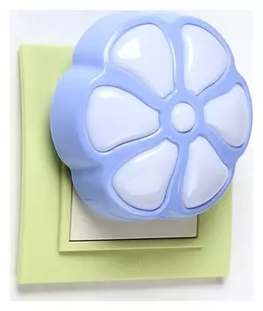 Ночник "Цветок" LED 7,5х4,5х7, см.