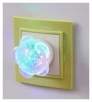 Ночник "Роза красная"