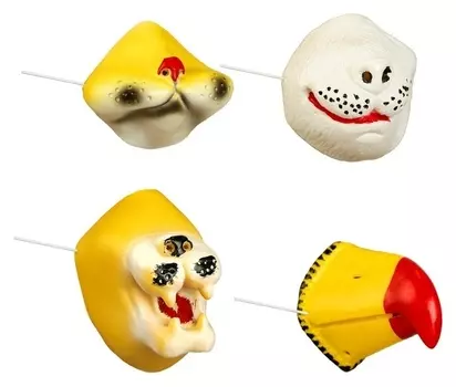 Нос «Зверь», на резинке, виды