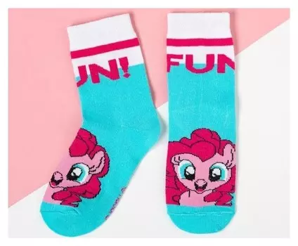 Носки детские "Fun", Мой маленький пони, 18-20 см
