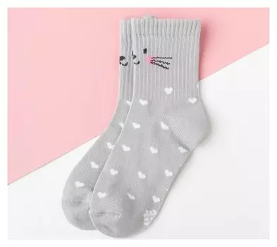 Носки детские Kaftan "Зайчик" р-р 14-16, серый