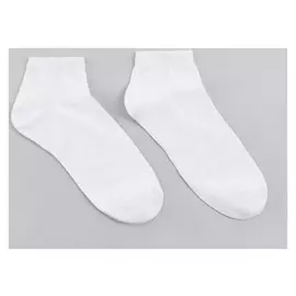 Носки мужские, цвет белый, размер 25