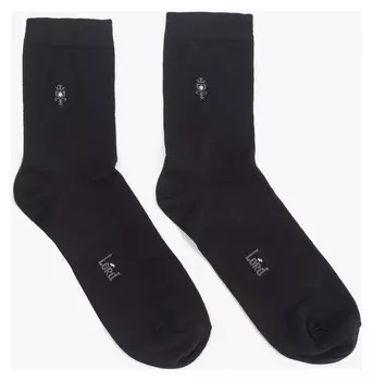 Носки мужские, цвет чёрный, размер 29-31